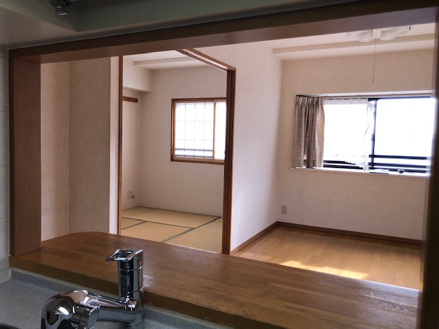 フローリング張替え、建具交換