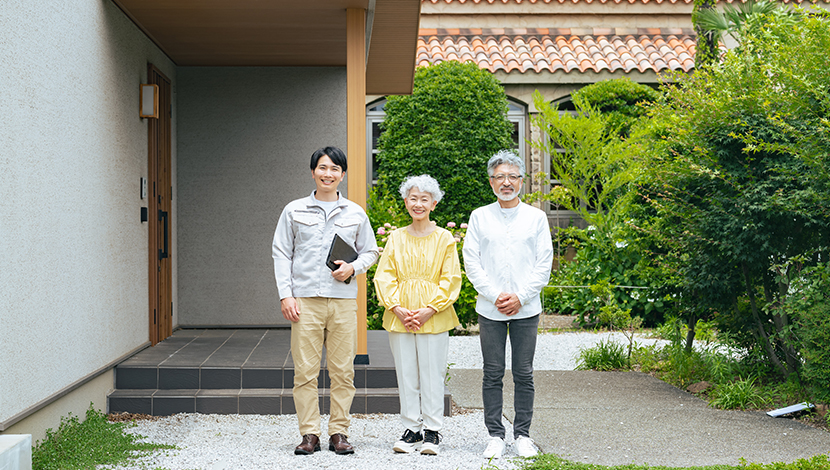 安心品質を届けるこだわりの自社施工