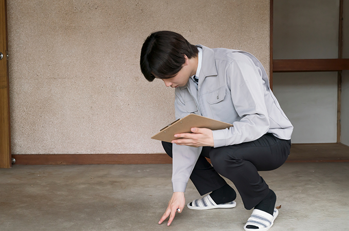 1. 現地調査で建物の状態まで確認しているか